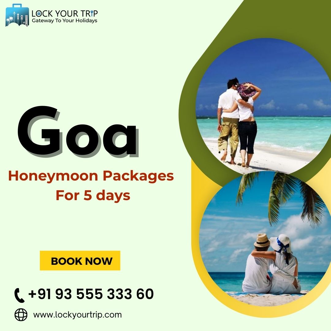 Goa Honeymoon packages for 5 days
