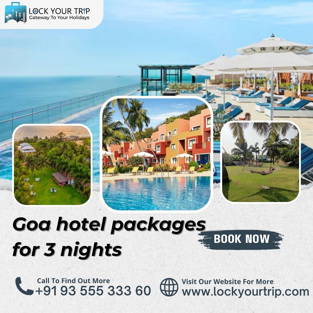 goa hotel packages for 3 nights